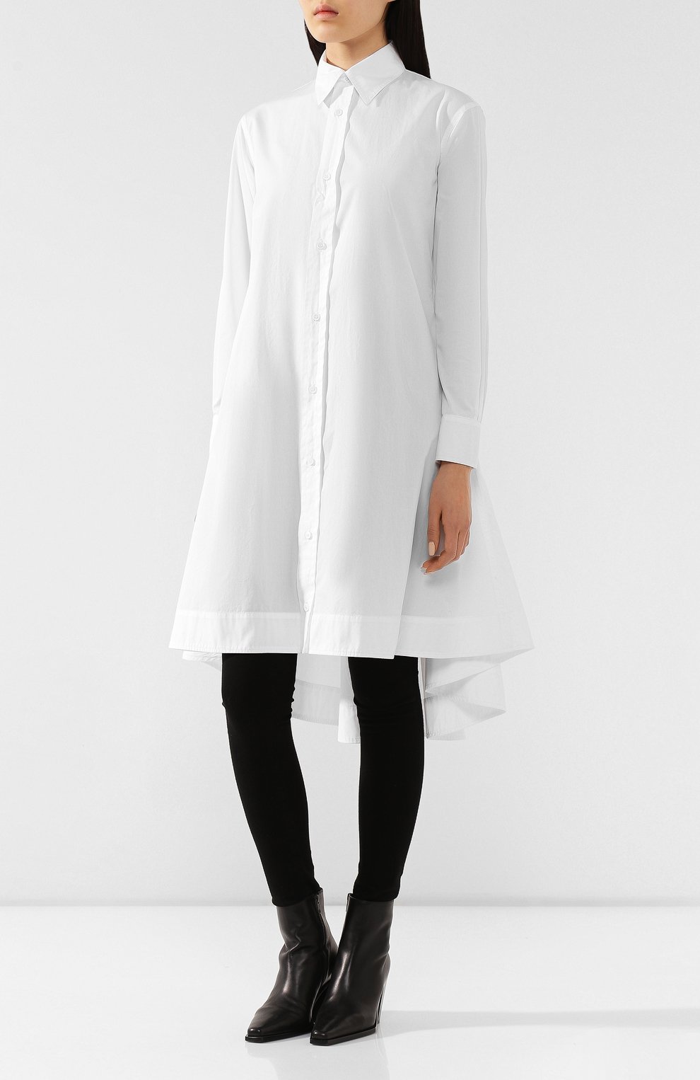 Хлопковая рубашка YOHJI YAMAMOTO, арт. FS-D53-001, фото 3