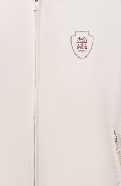 Жилет BRUNELLO CUCINELLI кремового цвета по цене 59950 руб., арт. BB422919TB, фото 3 Жилет BRUNELLO CUCINELLI, арт. BB422919TB, фото 3
