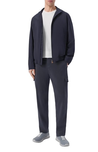 Текстильные кроссовки KITON, арт. USSA393N0136204, фото 2