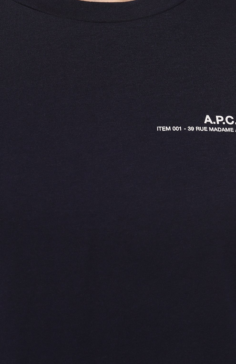 Хлопковая футболка A.P.C., арт. C0FBTF26012IAK, фото 5