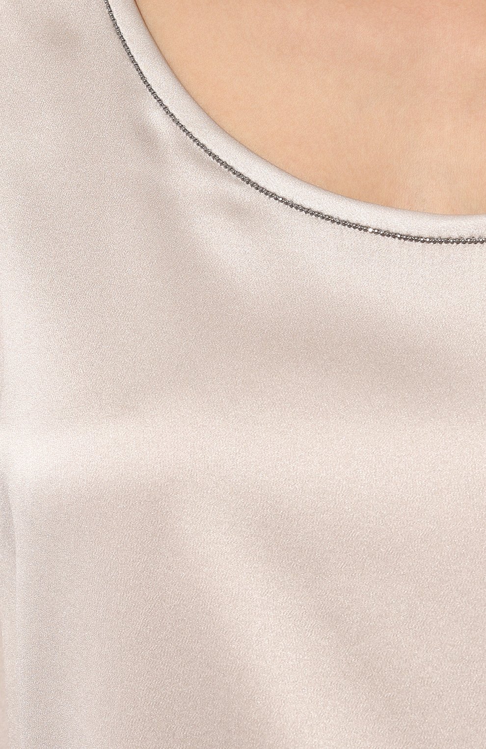 Шелковый топ BRUNELLO CUCINELLI, арт. M0C59B1009, фото 5