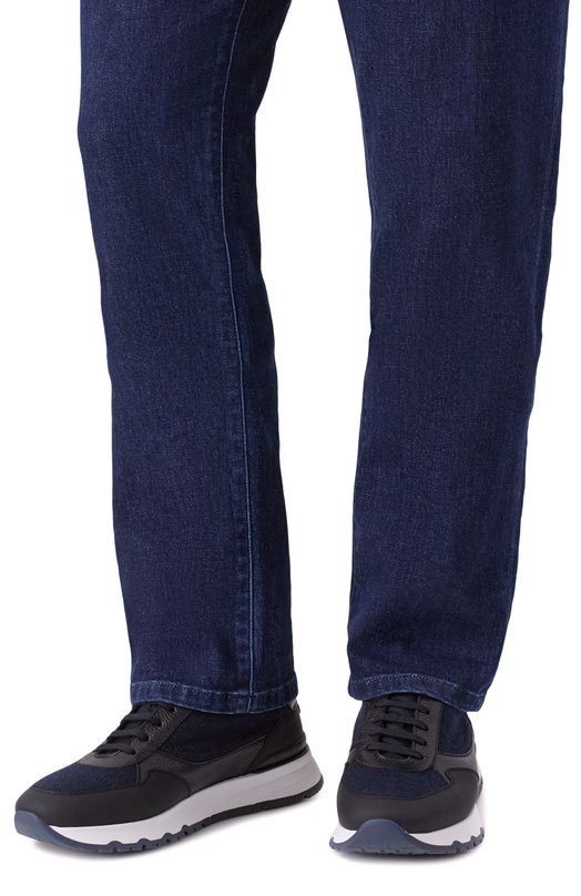 Комбинированные кроссовки Gio7 Blu Barrett GI0-13806.6 Синий  GI0-13806.6 Фото 3