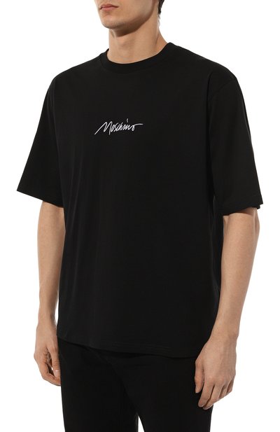 Хлопковая футболка MOSCHINO, арт. A0735/0241, фото 3