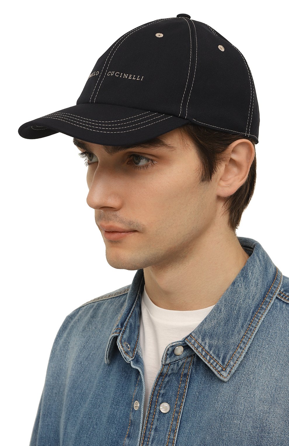 Шерстяная бейсболка BRUNELLO CUCINELLI, арт. MW4649977, фото 2