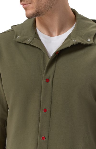 Хлопковая рубашка KITON, арт. UMCPETEH0805284, фото 5