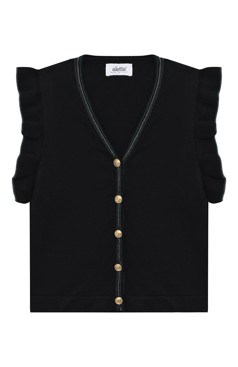 Хлопковый жилет ALETTA, арт. AKF000795/4A-8A, фото 1