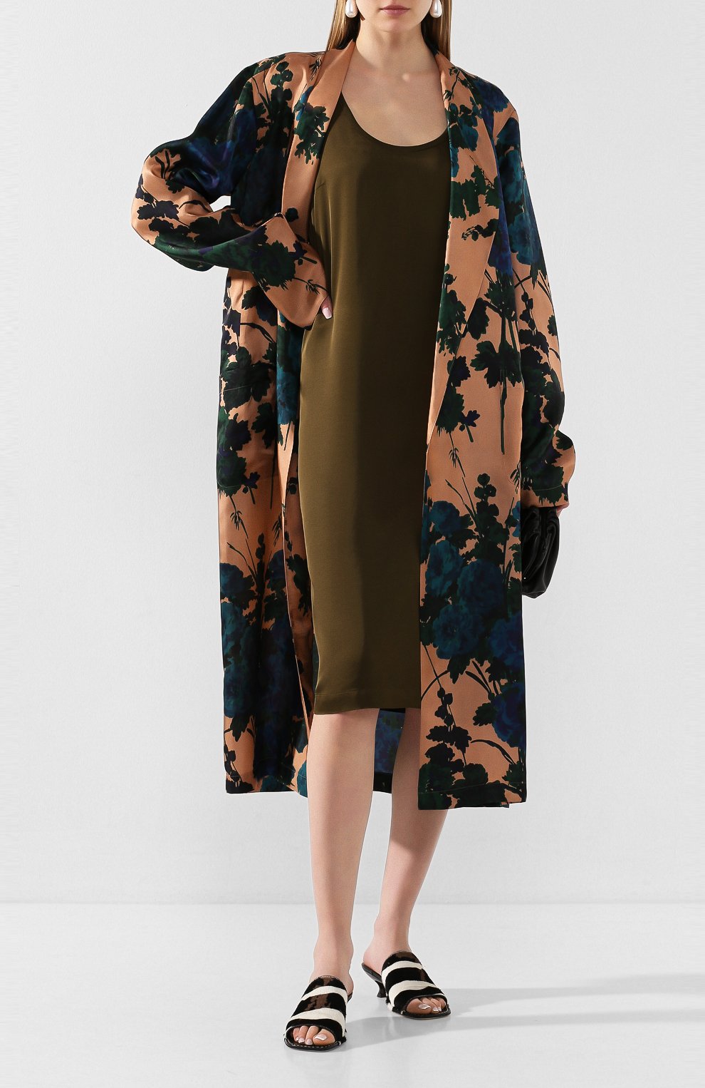 Плащ из вискозы DRIES VAN NOTEN, арт. 201-10742-9404, фото 2