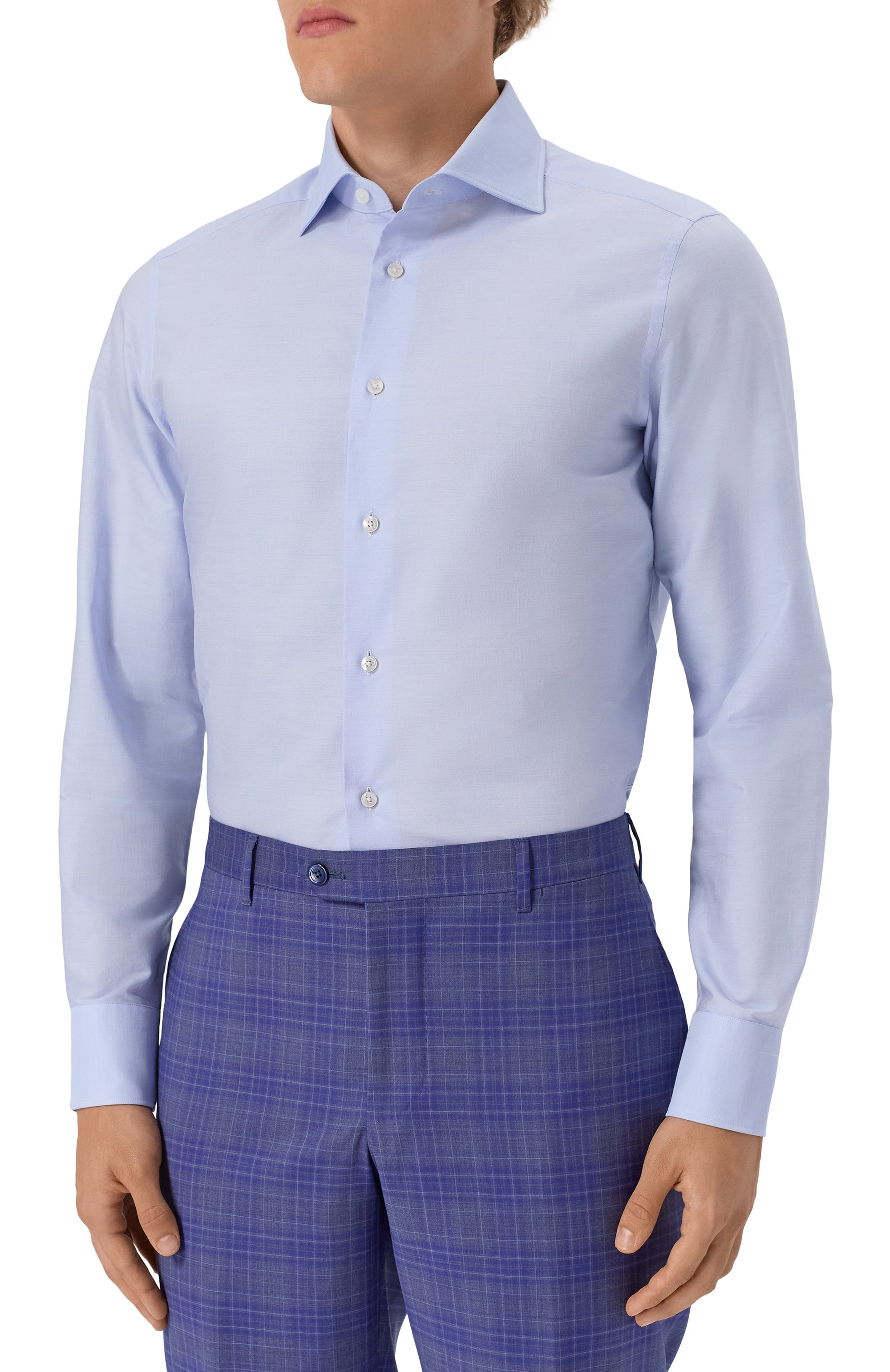 Хлопковая сорочка ZEGNA, арт. 9MS0BA/CT1030, фото 3