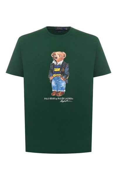 Хлопковая футболка  POLO RALPH LAUREN, арт. 710740346, фото 1