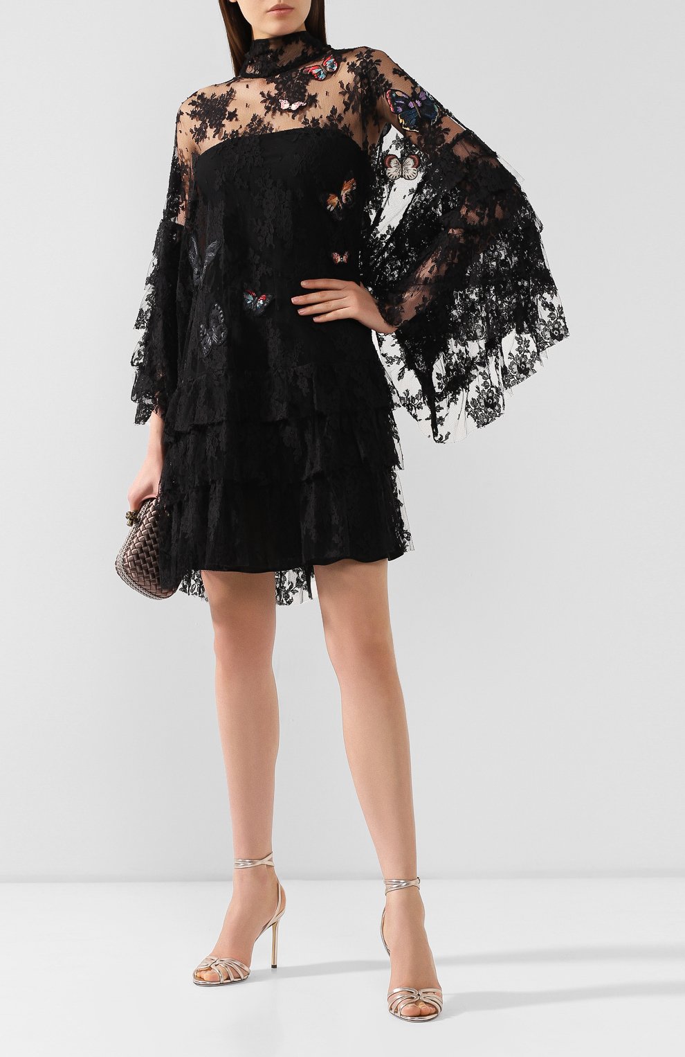 Кружевное платье VALENTINO, арт. SB3VANH54PL, фото 2