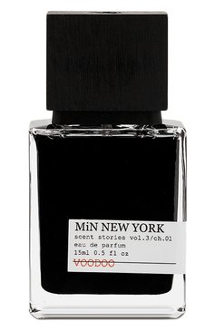 Парфюмерная вода voodoo (15ml) MIN NEW YORK бесцветного цвета, арт. 855732016009 | Фото 1 (Нос: Не проставлено; Региональные ограничения белый список (Axapta Mercury): Не проставлено; Тип продукта - парфюмерия: Парфюмерная вода; Ограничения доставки: flammable)