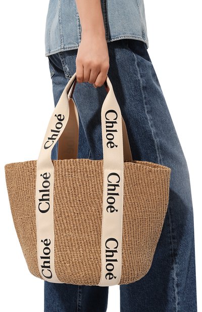 Женская сумка woody CHLOÉ, арт. CHC22SS380G55