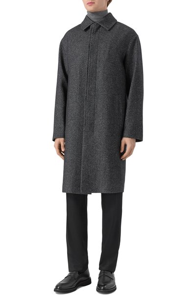 Пальто из кашемира и шелка MVST темно-серого цвета по цене 635500 руб., арт. M25.1PM.C002_, фото 3 Пальто из кашемира и шелка MVST, арт. M25.1PM.C002_, фото 3