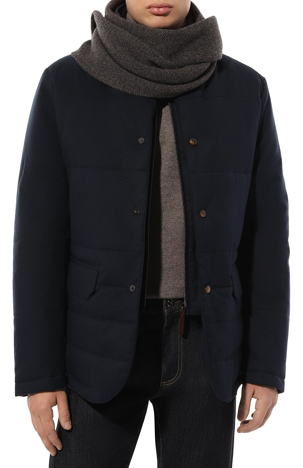 Шарф из шерсти и кашемира INVERNI, арт. 5700SM, фото 3