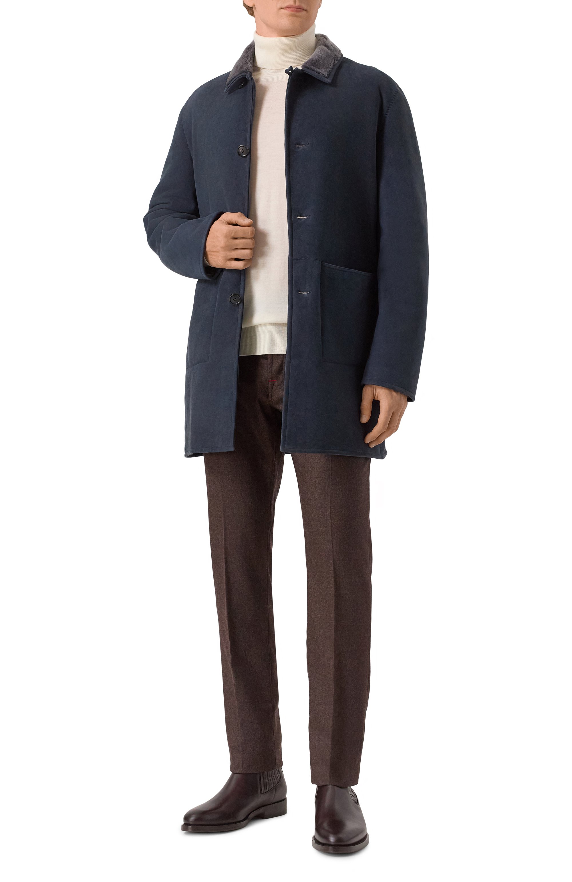 Дубленка из овчины MVST, арт. L0UIS/253-00/58, фото 2