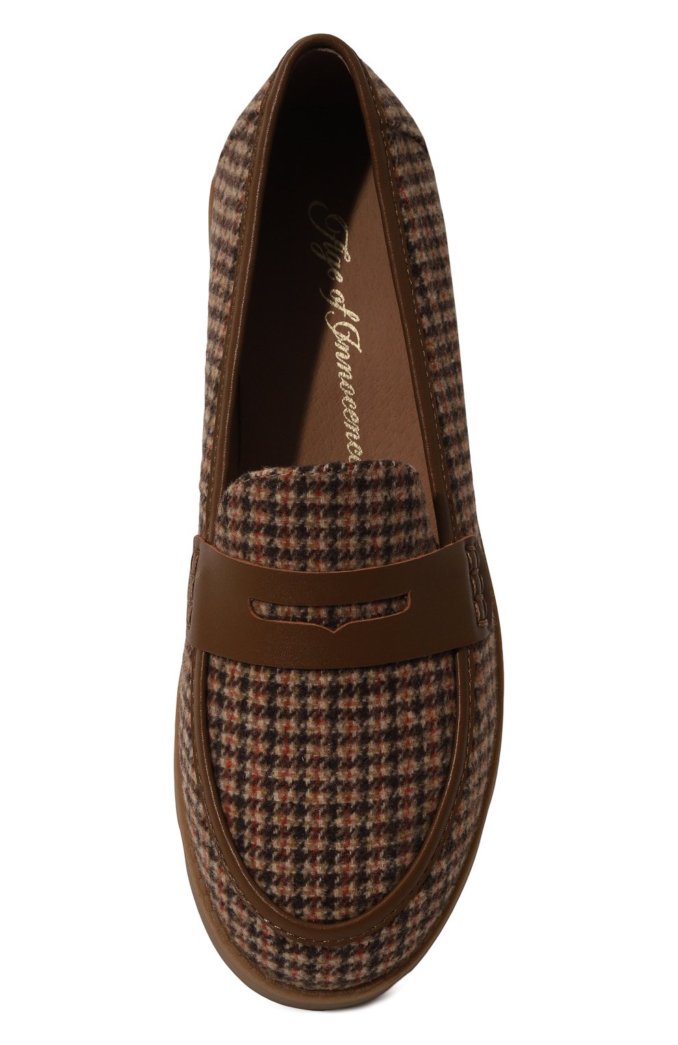Шерстяные лоферы paula AGE OF INNOCENCE, арт. 000361/PAULA PLAID/39, фото 4