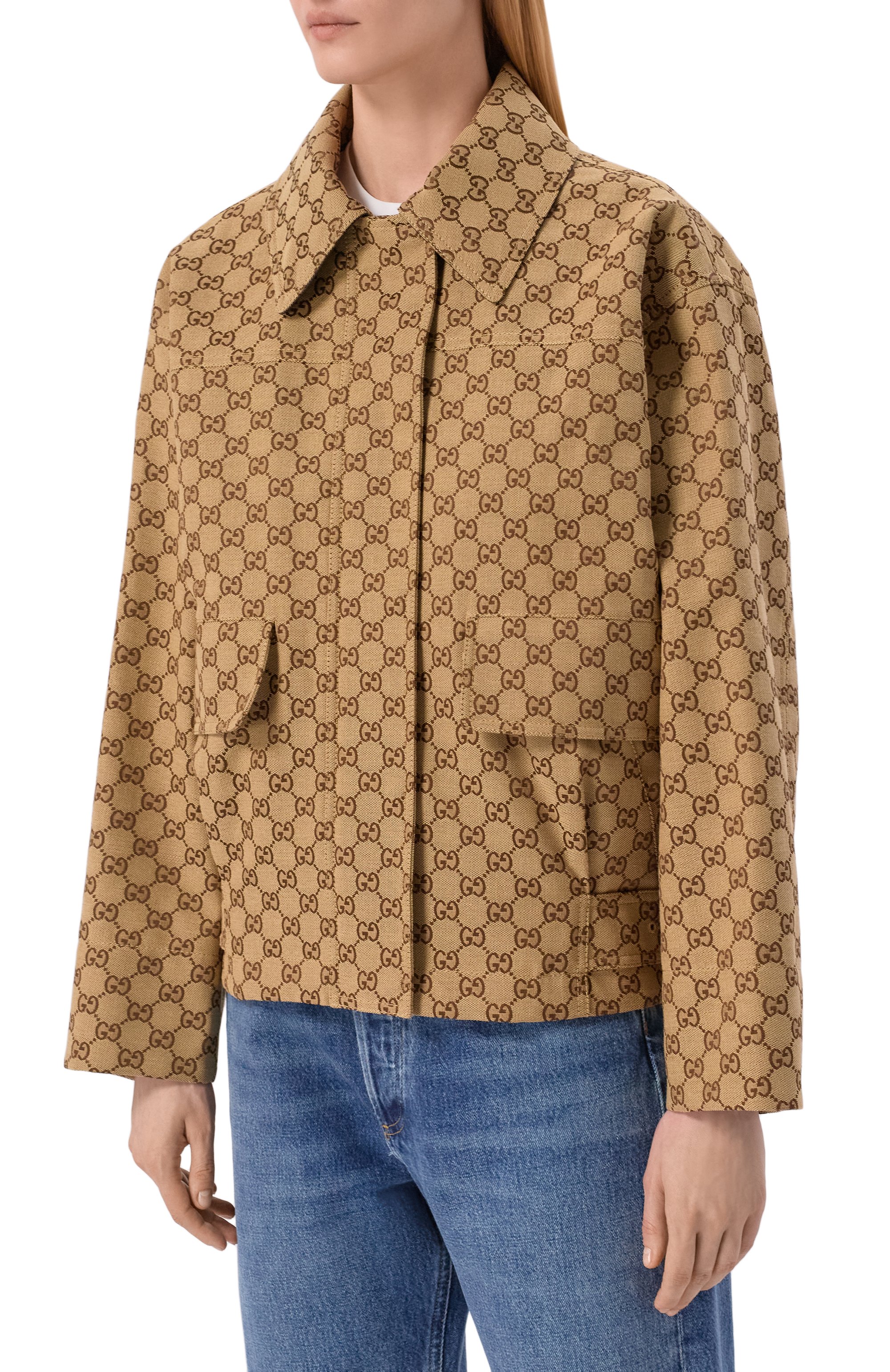 Хлопковая куртка GUCCI, арт. 842660/ZAF4S, фото 3