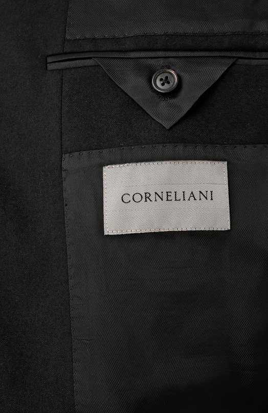 Шерстяной костюм Corneliani 946005-9418111_SET Чёрный  946005-9418111_SET Фото 9