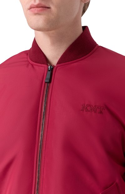 Бомбер KITON бордового цвета по цене 273000 руб., арт. UGK136MK0235H04, фото 5 Бомбер KITON, арт. UGK136MK0235H04, фото 5