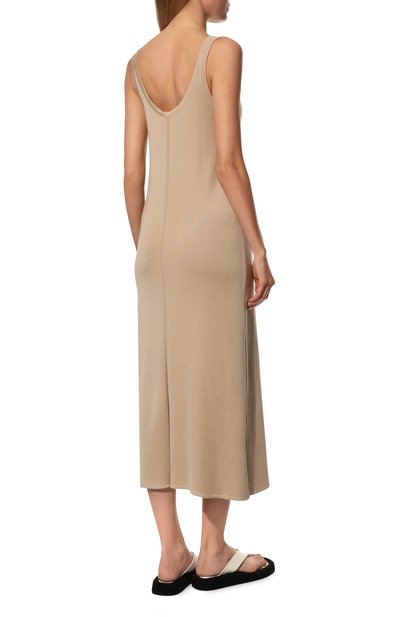 Платье из кашемира и шелка THE ROW, арт. 5708F457, фото 4