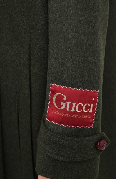 Шерстяное пальто GUCCI, арт. 619357/ZAEJU, фото 5