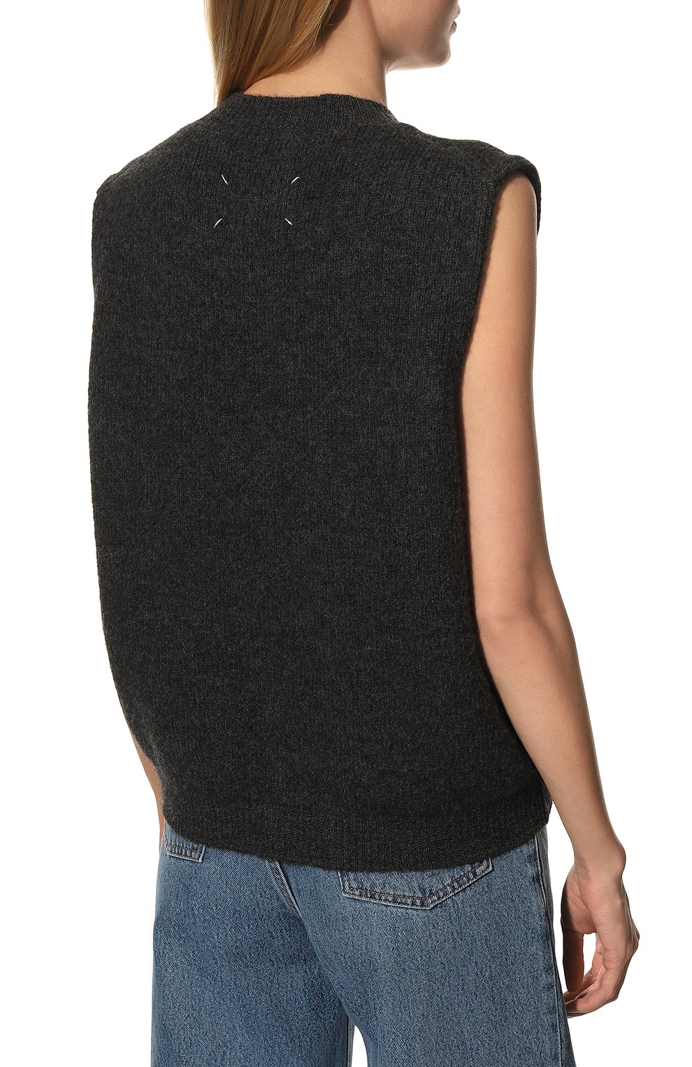 Шерстяной жилет MAISON MARGIELA, арт. S50HA1082/S18145, фото 4