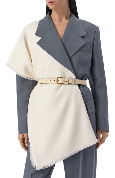 Шаль из шелка и шерсти ELIE SAAB, арт. SE1414J5884F24/001975, фото 2