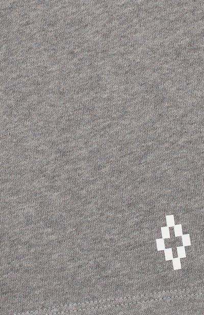 Хлопковые шорты MARCELO BURLON KIDS OF MILAN, арт. 20E/B/MB/3209/0020/8-14Y, фото 3