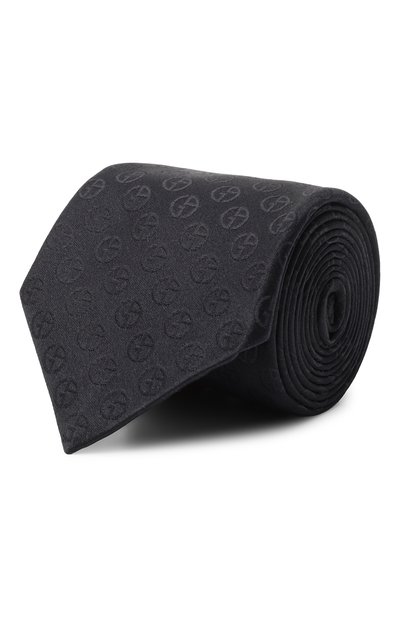 Мужской шелковый галстук GIORGIO ARMANI, арт. GM000800/TE20428