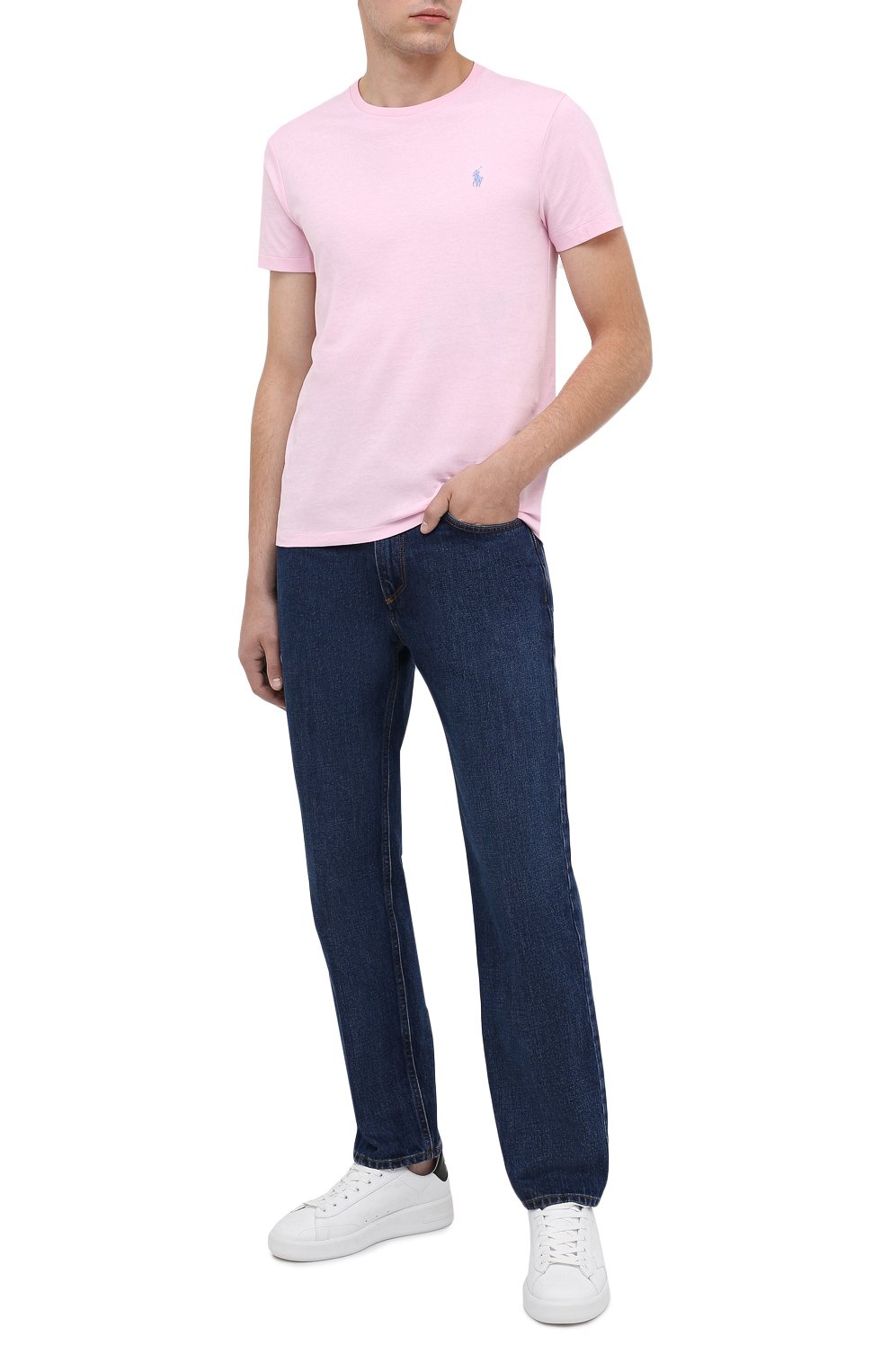 Хлопковая футболка POLO RALPH LAUREN, арт. 710671438, фото 2