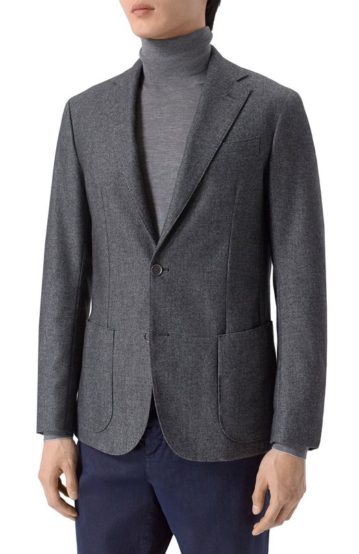 Однобортный пиджак MVST SG5200S0695904 Серый  SG5200S0695904 Фото 4