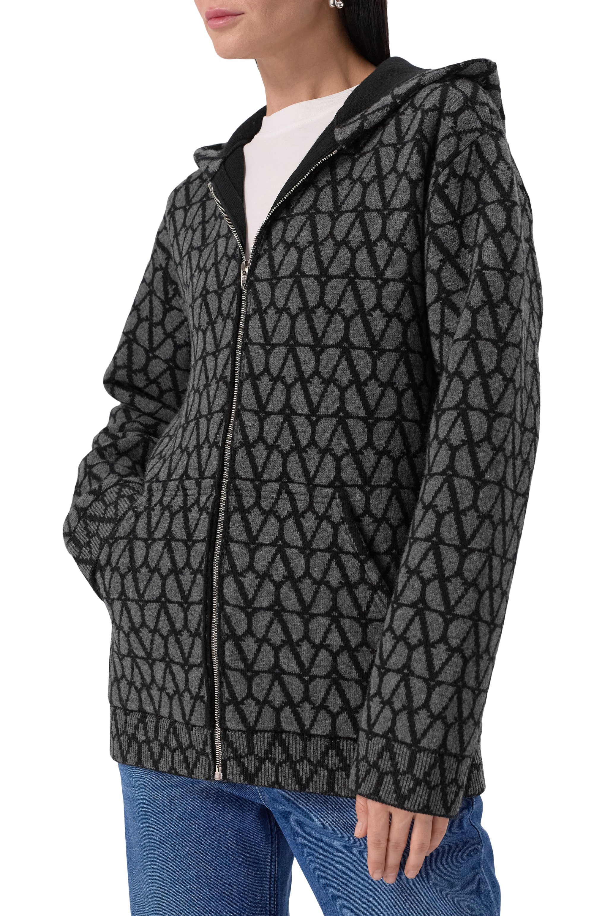 Шерстяной кардиган VALENTINO, арт. 5B3KE02Z8P0, фото 3