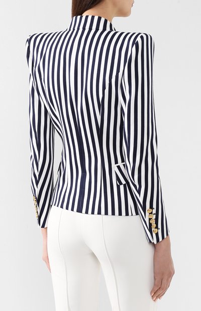 Хлопковый жакет BALMAIN, арт. RF27132/C084, фото 4