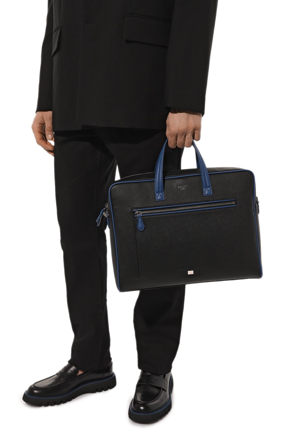 Кожаная сумка для ноутбука BALLY, арт. MAB00D/VT332, фото 2