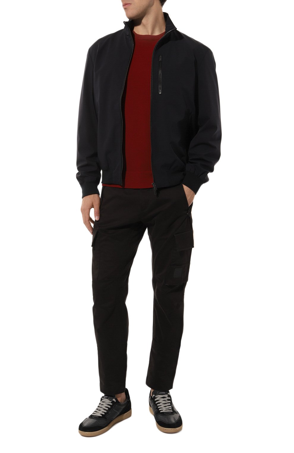 Хлопковые брюки-карго C.P. COMPANY, арт. 15CLPA128A006589A, фото 2