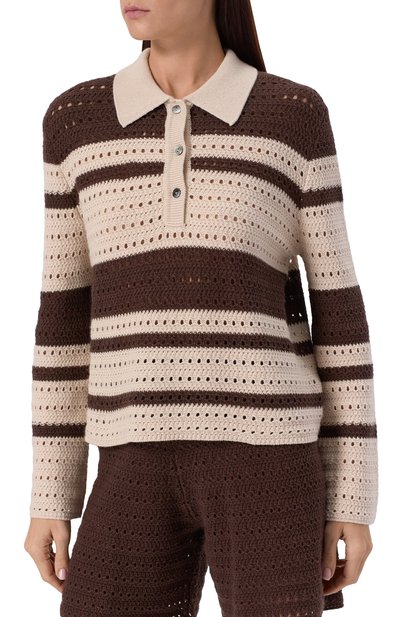 Поло из хлопка и кашемира FTC, арт. 09903-0380, фото 3