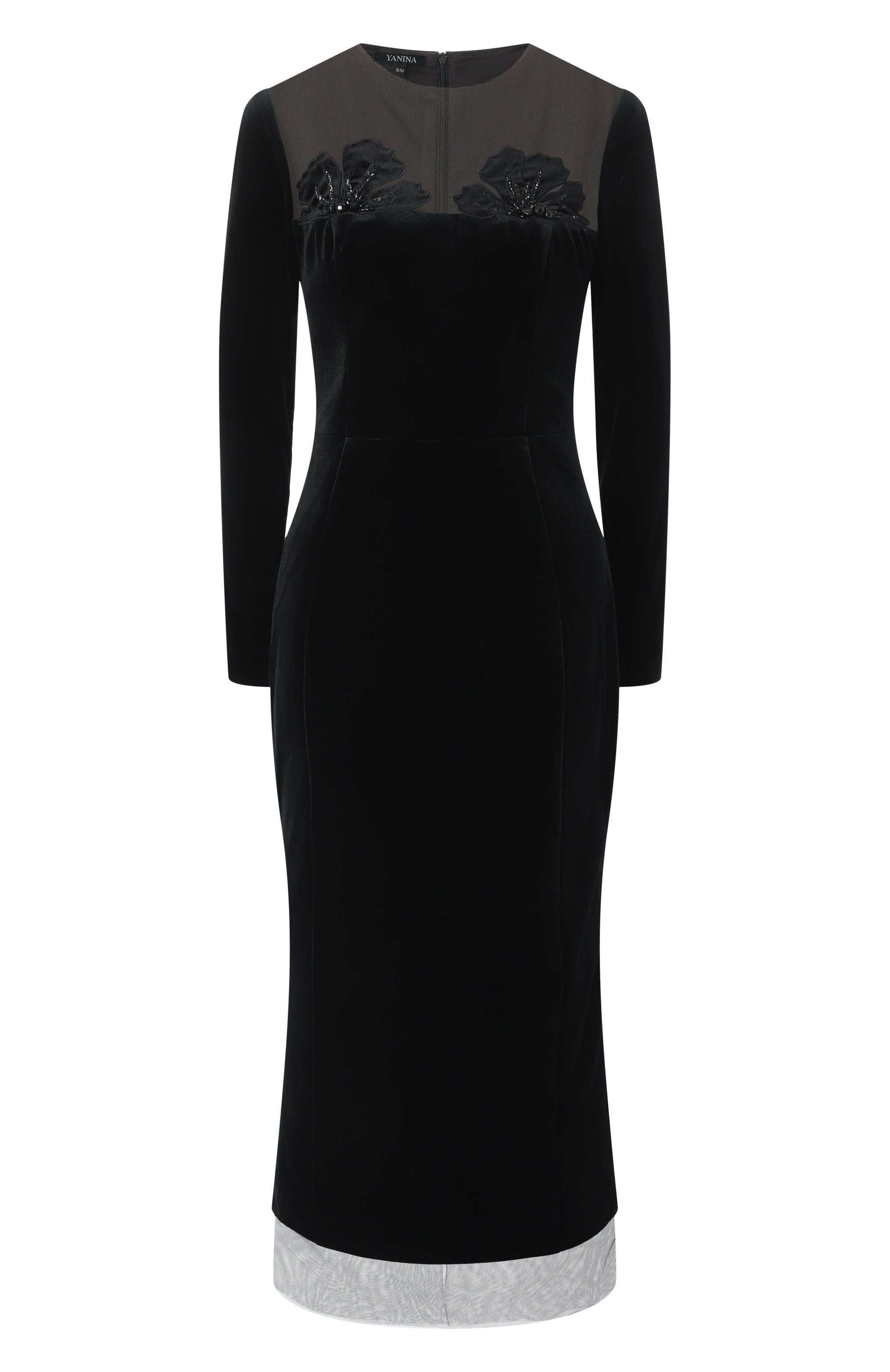 Бархатное платье YANINA, арт. T-2956, фото 1