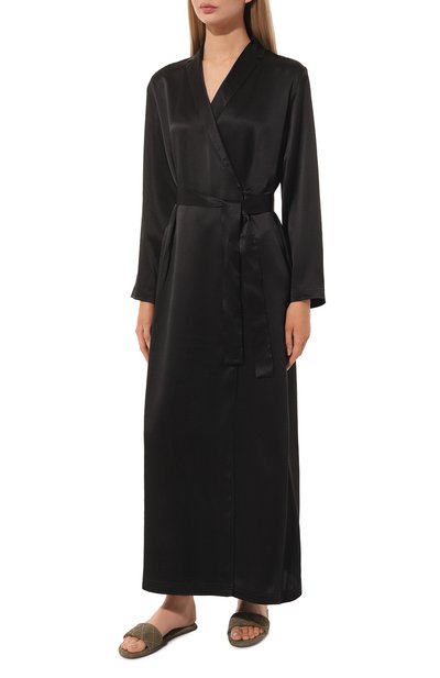 Шелковый халат LA PERLA, арт. 0020293/LU, фото 3