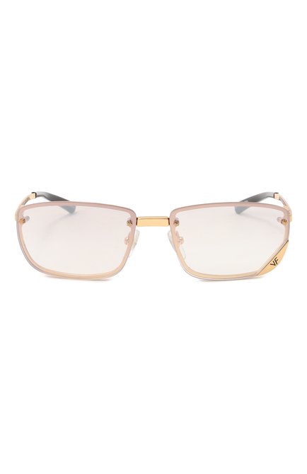 Женские солнцезащитные очки VINTAGE FRAMES коричневого цвета, арт. VF CELEBRITY 24KT G0LD/SM0KE BR0WN | Фото 2 (Региональные ограничения белый список (Axapta Mercury): Не проставлено; Нос: Не проставлено)