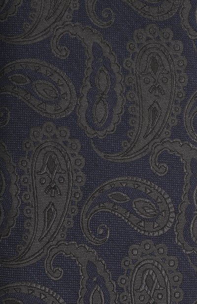 Комплект из галстука и платка BRIONI темно-синего цвета по цене 37050 руб., арт. 08A900/P1494, фото 4 Комплект из галстука и платка BRIONI, арт. 08A900/P1494, фото 4