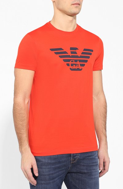 Хлопковая футболка EMPORIO ARMANI, арт. 8N1T99/1JNQZ, фото 3