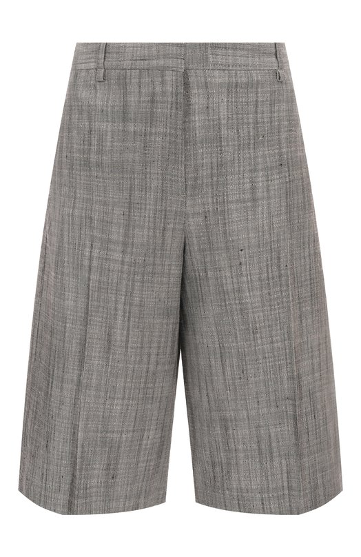 Шорты из шелка и шерсти Jil Sander J02KA0353/J55079 Серый J02KA0353/J55079