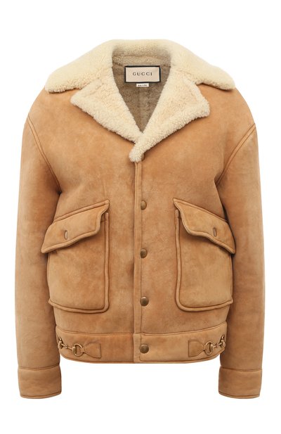 Женская дубленка из овчины GUCCI, арт. 637809 XSAAT