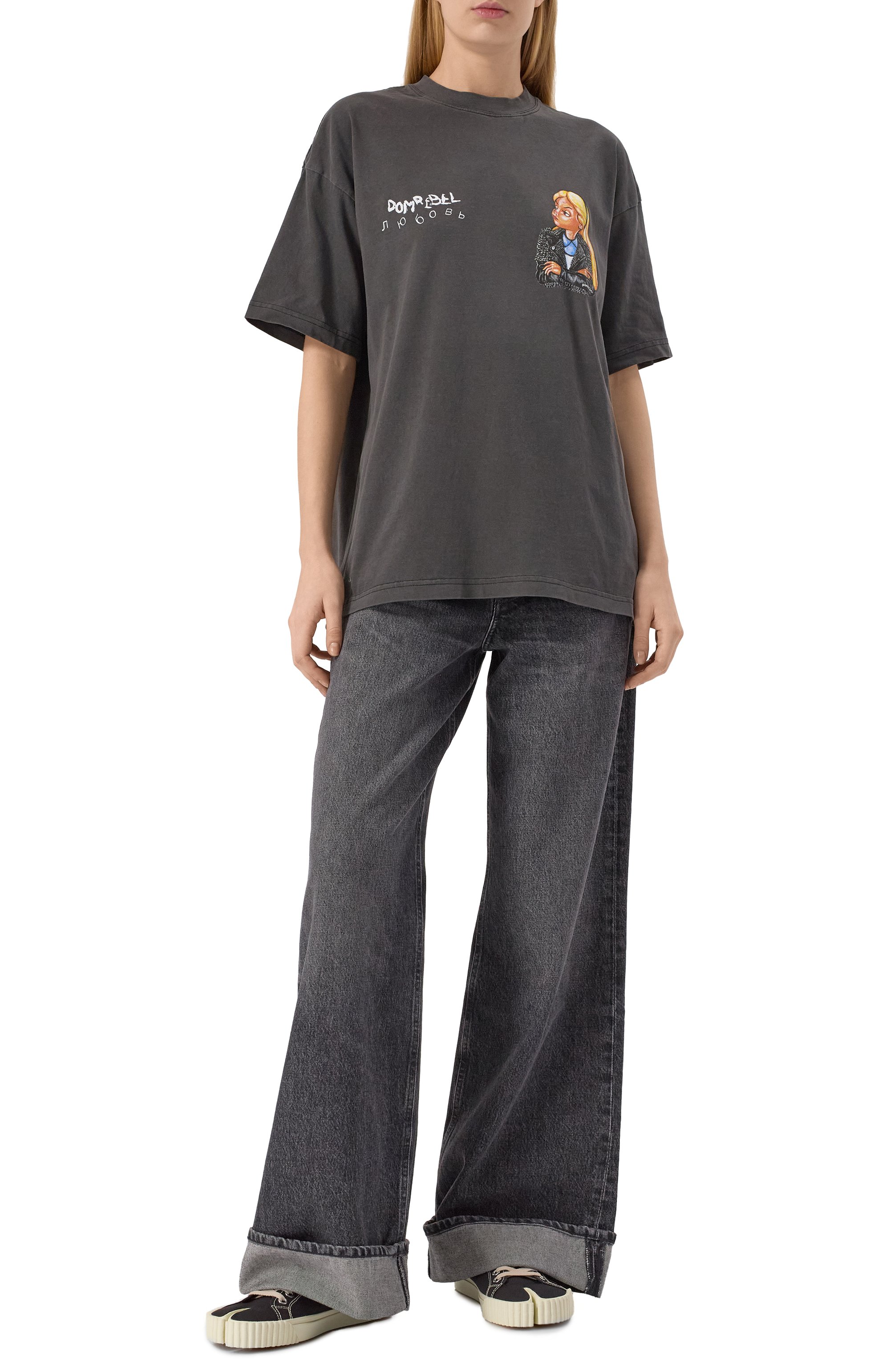 Хлопковая футболка DOMREBEL, арт. B0RED/T-SHIRT, фото 2