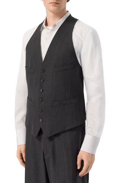 Жилет из шерсти и хлопка DSQUARED2, арт. S71FB0517/D35545, фото 3