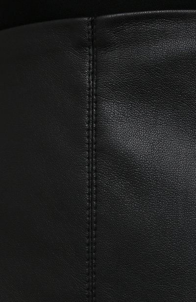 Юбка NANUSHKA черного цвета по цене 45500 руб., арт. ZAYRA_BLACK_VEGAN LEATHER, фото 5 Юбка NANUSHKA, арт. ZAYRA_BLACK_VEGAN LEATHER, фото 5