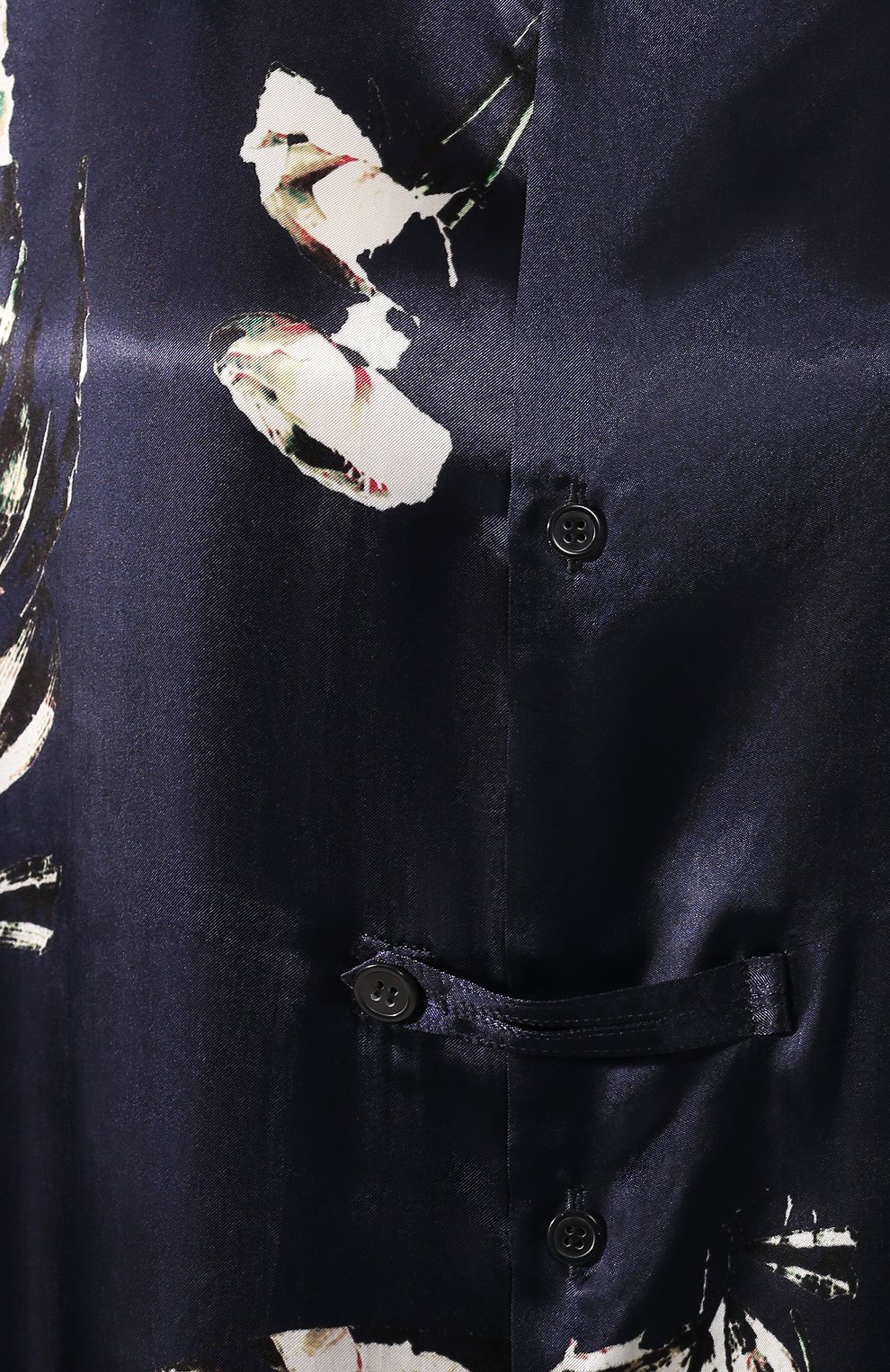 Платье YOHJI YAMAMOTO синего цвета по цене 105500 руб., арт. YS-D01-228, фото 5 Платье YOHJI YAMAMOTO, арт. YS-D01-228, фото 5