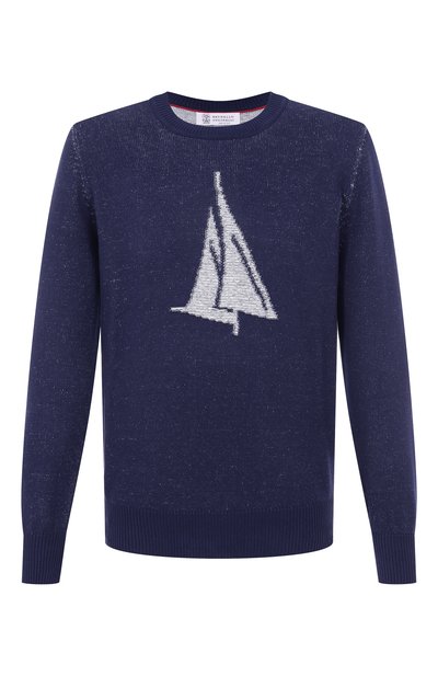 Мужской хлопковый джемпер BRUNELLO CUCINELLI, арт. M29708700P