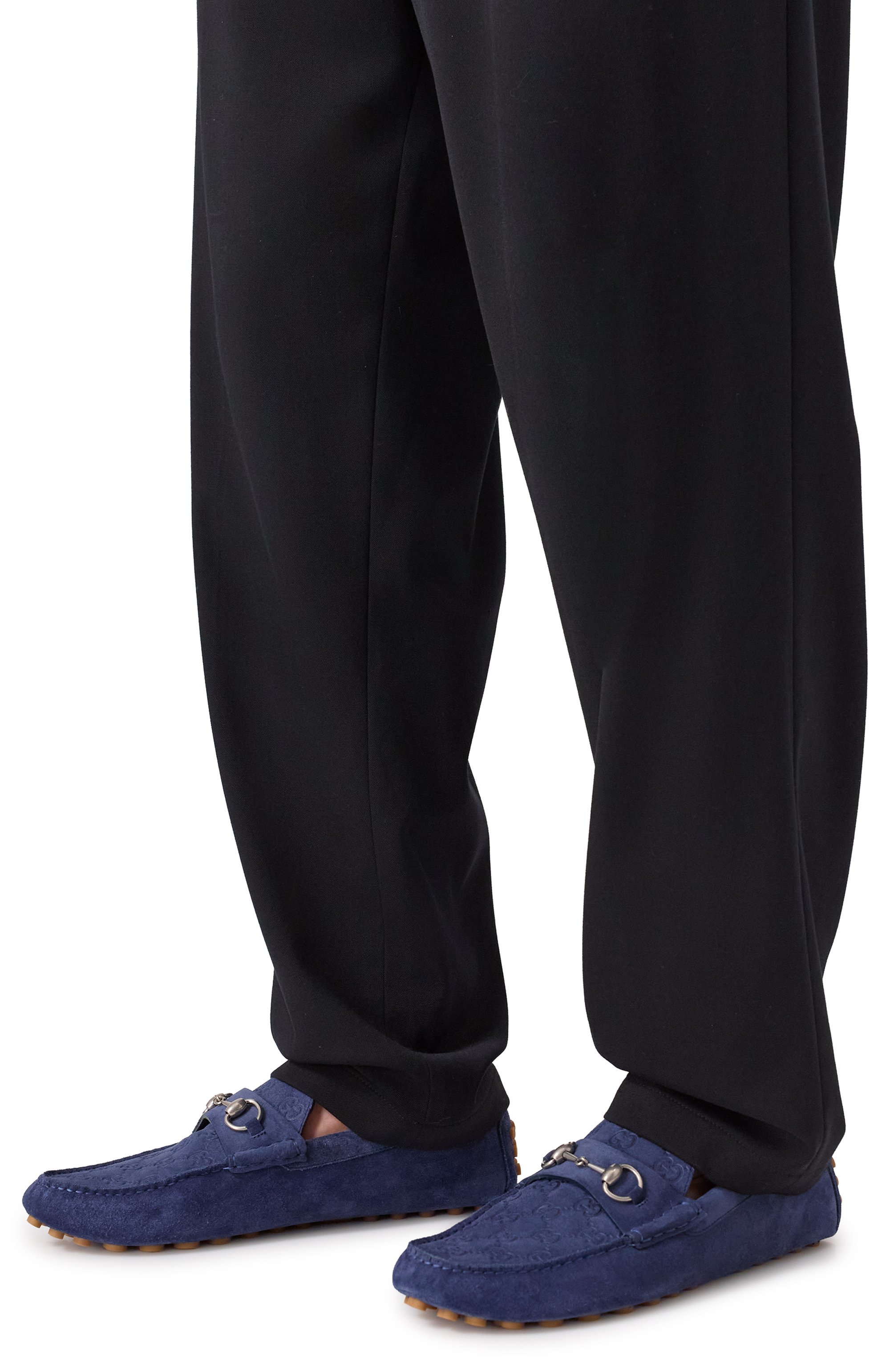 Замшевые мокасины GUCCI, арт. 795279/AADWB, фото 3