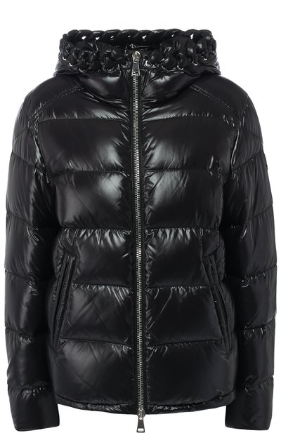 Стеганая куртка с капюшоном и воротником-стойкой MONCLER, арт. D2-09F-46301-00-68950, фото 1